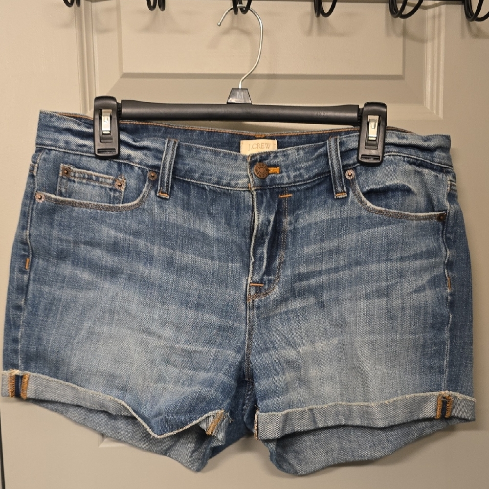 J. Crew Light Blue Jean Shorts